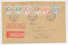 FDC / 1e dag Em. Prinsessen 1946