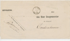 Naamstempel Oegstgeest 1875