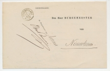 Kleinrondstempel Dedemsvaart 1883