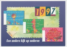 Zomerbedankkaart 1997 - Complete serie bijgeplakt - FDC