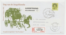 Aangetekend Diemen 1989 - Dag Jeugdfilatelie