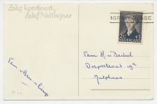 Em. Kind 1956 - Nieuwjaarsstempel s Gravenhage