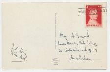 Em. Kind 1957 - Nieuwjaarsstempel s Gravenhage