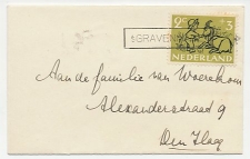 Em. Kind 1952 - Nieuwjaarsstempel s Gravenhage