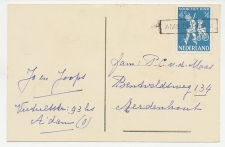 Em. Kind 1958 - Nieuwjaarsstempel Amsterdam