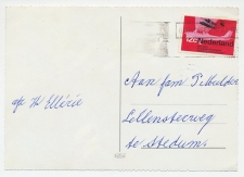 Em. Luchtvaart 1968 - Nieuwjaarsstempel Groningen - Station