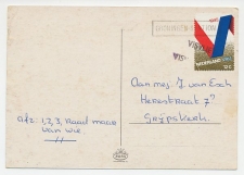 Em. Bevrijding 1970 Nieuwjaarsstempel Groningen - Station    