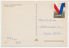 Em. Bevrijding 1970 Nieuwjaarsstempel Leeuwarden