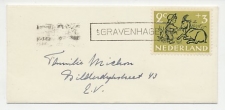 Em. Kind 1952 - Nieuwjaarsstempel s Gravenhage