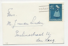 Em. Zomer 1958 - Nieuwjaarsstempel s Gravenhage