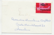 Em. Luchtvaart 1968 - Nieuwjaarsstempel Haarlem