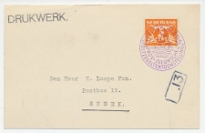 Vlissingen 1932 - Postzegeltentoonstelling - vd. Wart 112