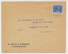 Treinblokstempel : Arnhem - s Hertogenbosch D 1949