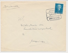Treinblokstempel : Arnhem - Amsterdam L 1952