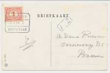 Treinblokstempel : Apeldoorn - Amsterdam C 1914