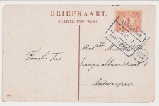 Treinblokstempel : Amsterdam - Rotterdam J 1912