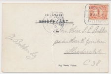 Treinblokstempel : Apeldoorn - Amsterdam 1913