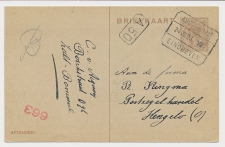 Treinblokstempel : Amsterdam - Eindhoven VIII 1923