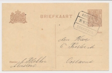 Treinblokstempel : Amsterdam - Enkhuizen V 1922