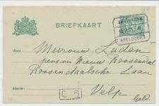 Treinblokstempel : Amsterdam - Apeldoorn III 1915