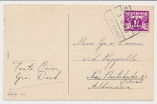 Treinblokstempel : Enkhuizen - Amsterdam E 1935