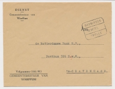 Treinblokstempel : Groningen - Zwolle L 1956