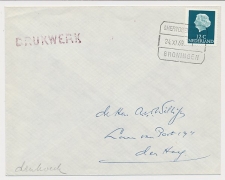 Treinblokstempel : s Hertogenbosch - Groningen I 1969