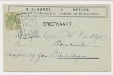 Treinblokstempel : Helder - Amsterdam D 1917