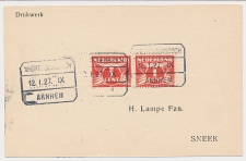 Treinblokstempel : s Hertogenbosch - Arnhem IX 1927