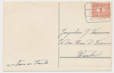 Treinblokstempel : Hoorn - Medemblik III 1918