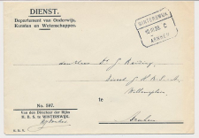 Treinblokstempel : Winterswijk - Arnhem C 1938