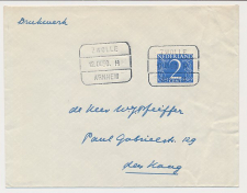 Treinblokstempel : Zwolle - Arnhem H 1950
