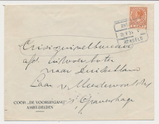 Treinblokstempel : Zutphen - Hengelo V 1934