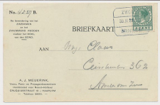 Treinblokstempel : Zwolle - Arnhem C 1932