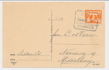 Treinblokstempel : Zwolle - Leeuwarden IV 1925