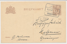 Treinblokstempel : Zwolle - Groningen IA 1921