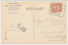 Treinblokstempel : Zwolle - Arnhem G 1915