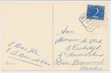 Treinblokstempel : Zuid-Beijerland - Rotterdam L 1954