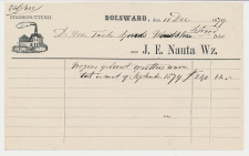 Nota Bolsward 1879 - Stoomgrutterij