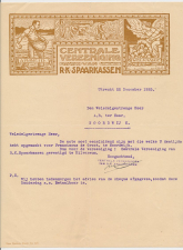 Brief Utrecht 1925 - Zaaier - Maaier - Hoorn des Overvloeds