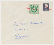 Groningen - Hoogezand 1967 - Pers Bus brief GADO 15 CT.