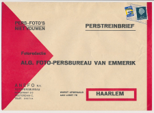 Perstreinbrief Amsterdam - Haarlem 1971