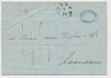 Norden Duitsland - Zaandam 1847 - Hannover over Lingen