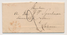 Hulst - Lokeren Belgie 1856 Grensverkeer Pays-Bas Par St.Nicolas