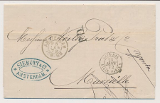 Amsterdam - Marseille Frankrijk 1872- P.D - Pays-Bas Lille-Paris