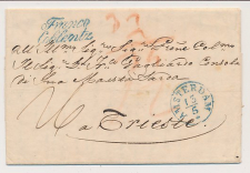Amsterdam - Trieste Italie 1843 - Franco Coblentz