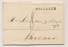 Amsterdam - Bordeaux Frankrijk 1803 - Hollande