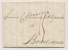 Amsterdam - Bordeaux Frankrijk 1808 - Hollande