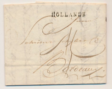 Amsterdam - Bordeaux Frankrijk 1803 - Hollande