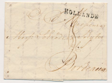 Amsterdam - Bordeaux Frankrijk 1803 - Hollande